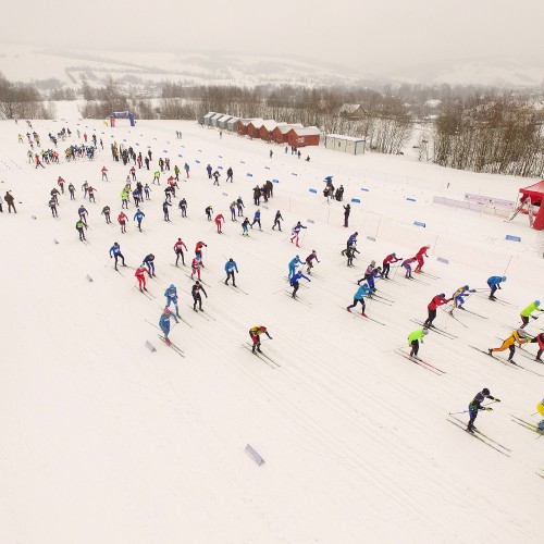 XXXI Bieszczadzki Bieg Lotników- dzień II (dron)